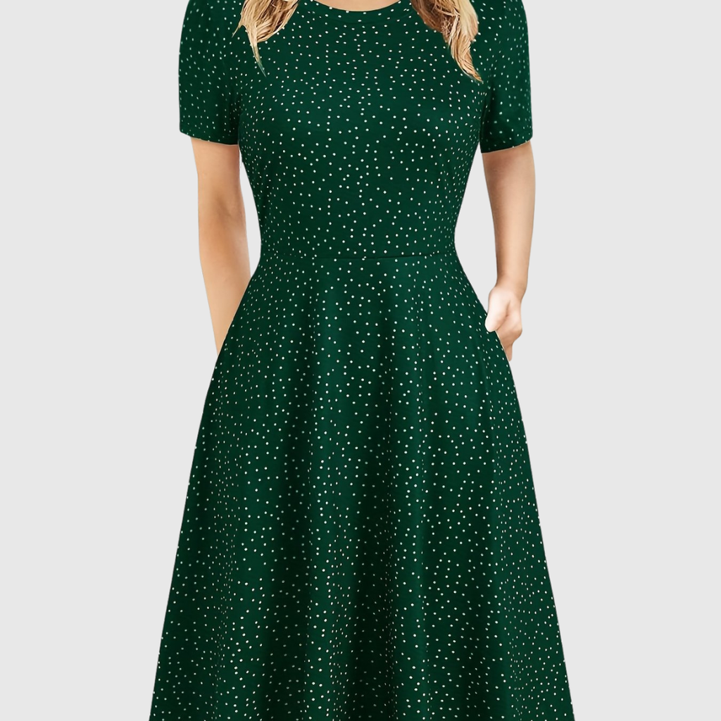 Evelyn Quinn | Retro A-Line Summer Dress