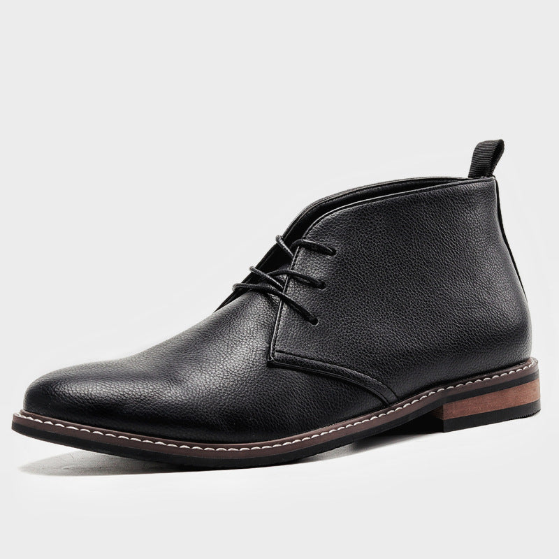 Men's Leather Boots – Classic, Stylish, Durable, and Comfortable Casual Footwear for Everyday Wear