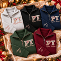 Custom PT Quarter Zip Sweatshirt – Personalized Physical Therapist Pullover with Name