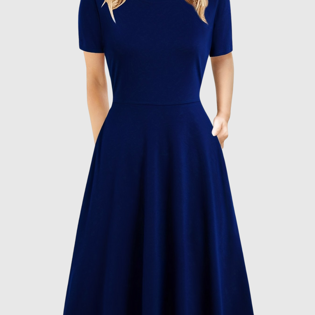 Evelyn Quinn | Retro A-Line Summer Dress