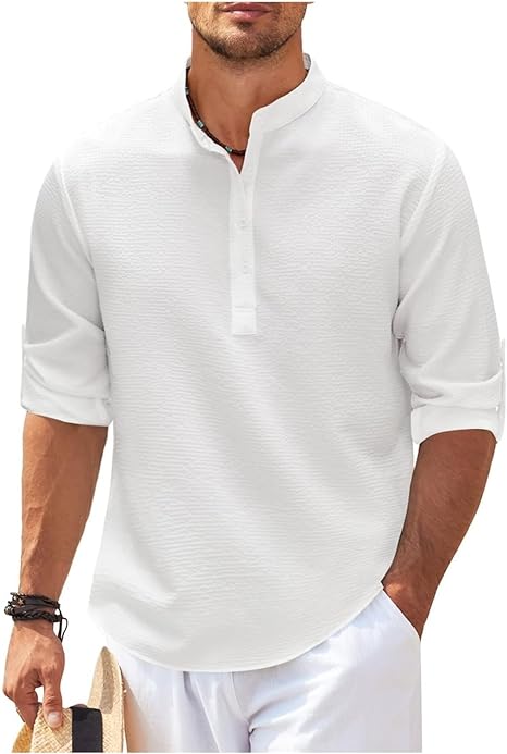 Casual Cotton Shirt for Effortless Style and Elegant Layering - Soft, Breathable Fabric in Multiple Sizes and Colors