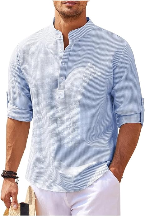 Casual Cotton Shirt for Effortless Style and Elegant Layering - Soft, Breathable Fabric in Multiple Sizes and Colors
