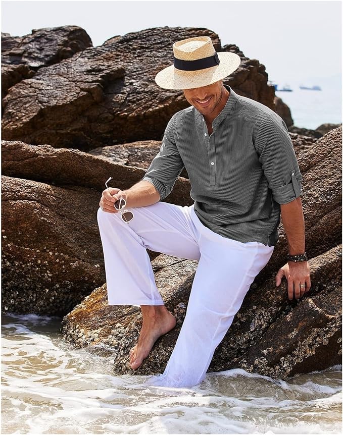 Casual Cotton Shirt for Effortless Style and Elegant Layering - Soft, Breathable Fabric in Multiple Sizes and Colors
