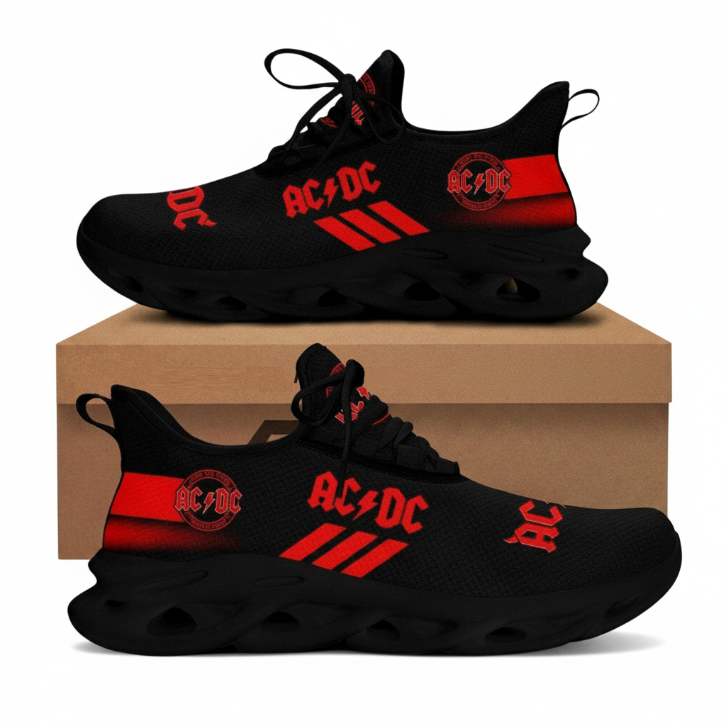 ACDC Band Music Air Max Shoes Air Cushion Sneakers