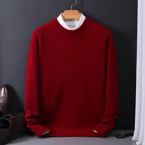 Classic Elegant Men's Sweater for All-Season Comfort