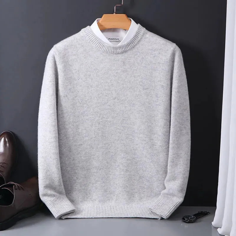 Classic Elegant Men's Sweater for All-Season Comfort