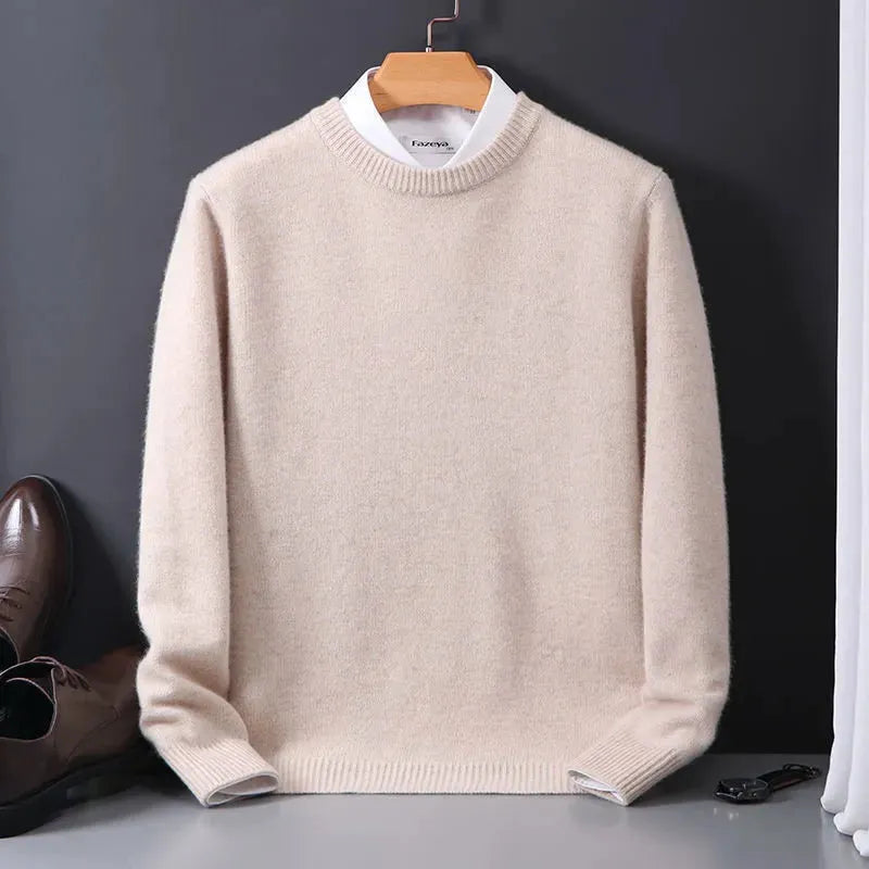 Classic Elegant Men's Sweater for All-Season Comfort