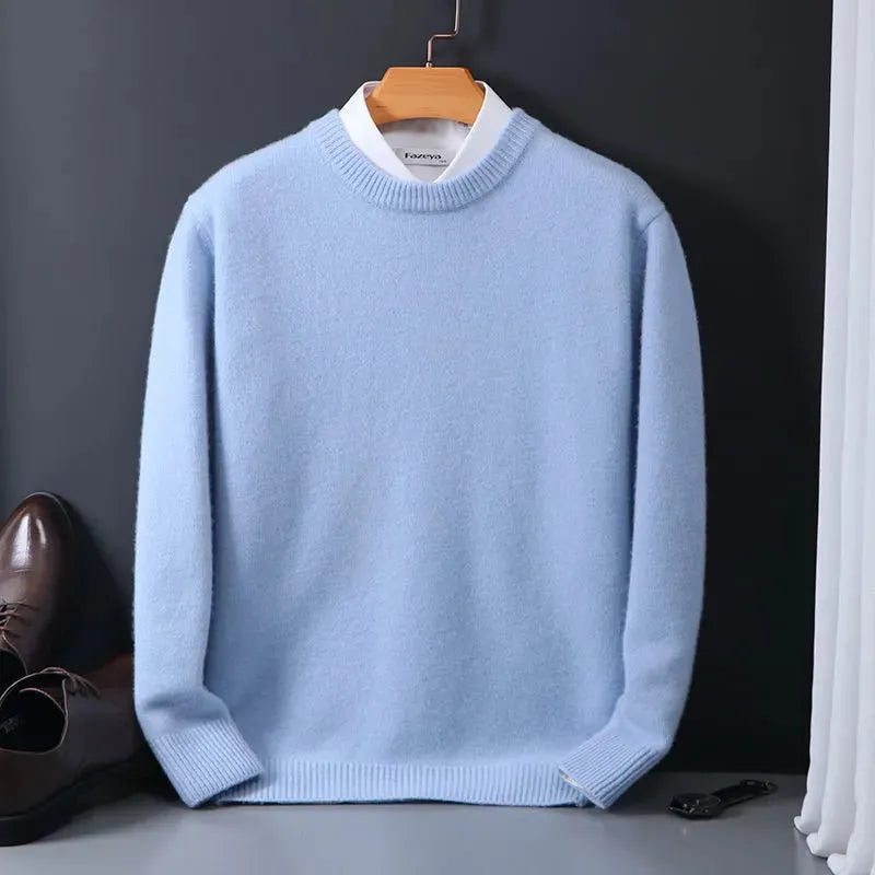 Classic Elegant Men's Sweater for All-Season Comfort