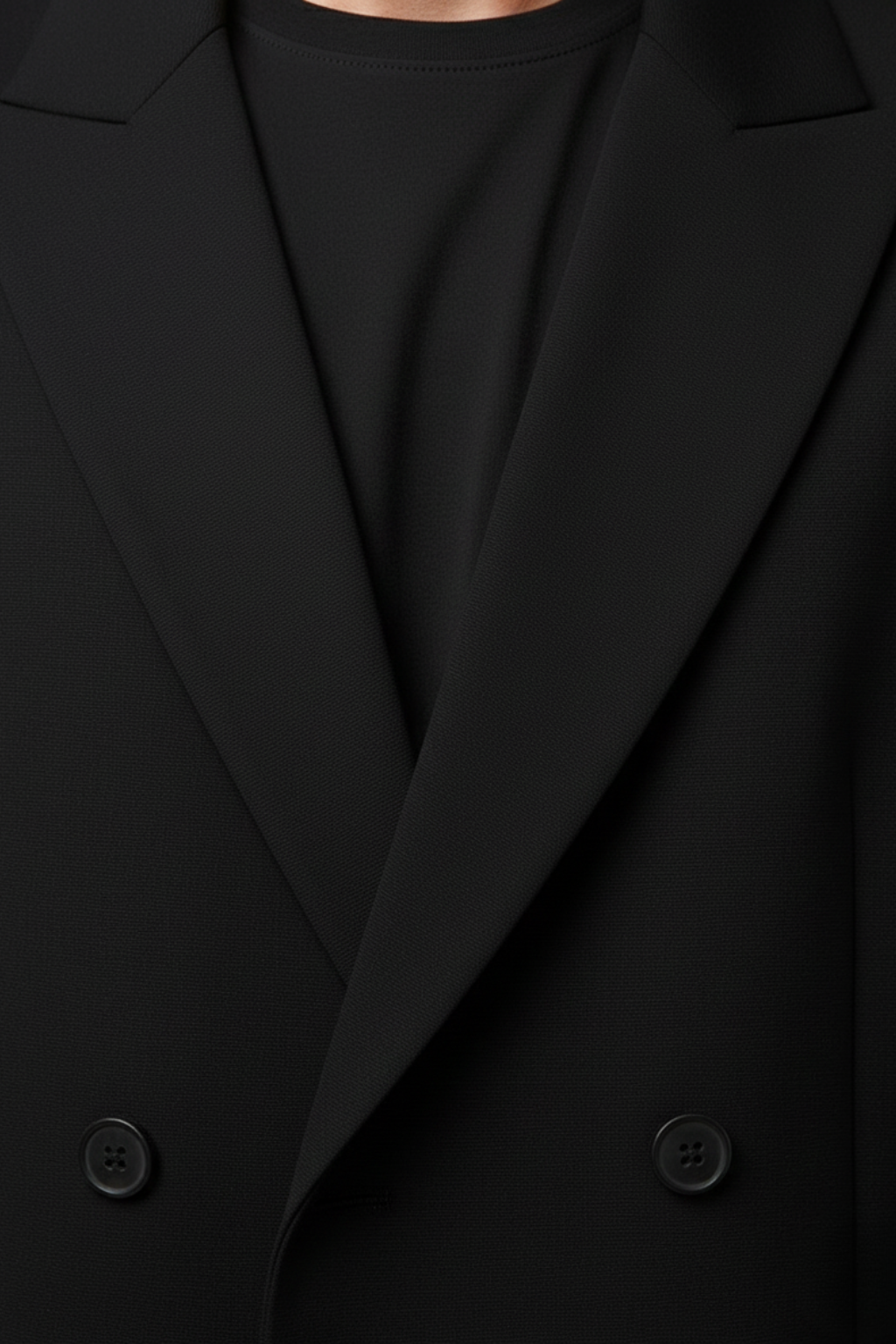 Stylish Slim Fit Black Suit for Men