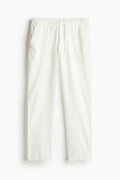 Men’s Relaxed Drawstring Trousers – Smart Casual Fit