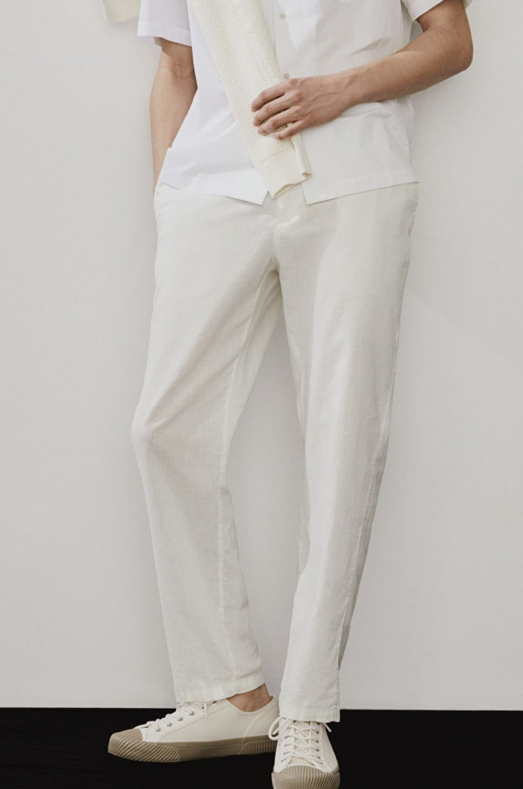 Men’s Relaxed Drawstring Trousers – Smart Casual Fit