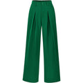 Effortlessly Chic High-Waisted Pleated Wide-Leg Trousers