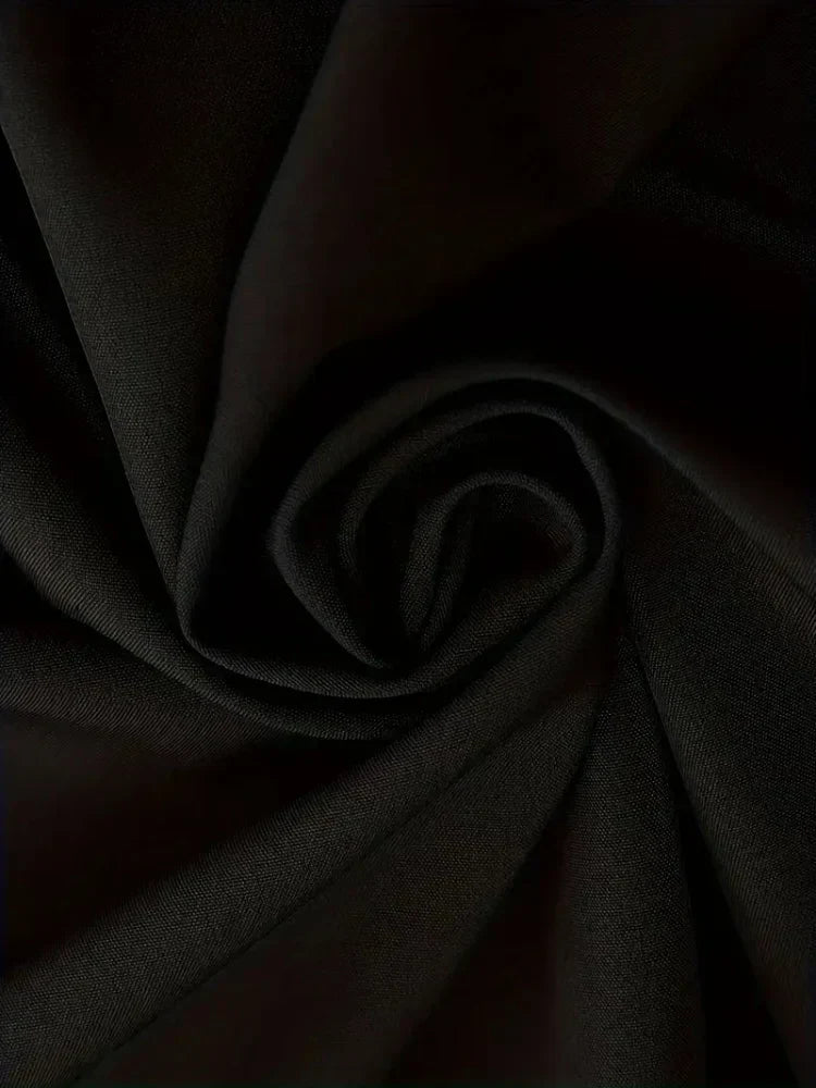 Men's Tailored Velvet Long Sleeve Shirt – Luxuriously Soft Polyester Fabric