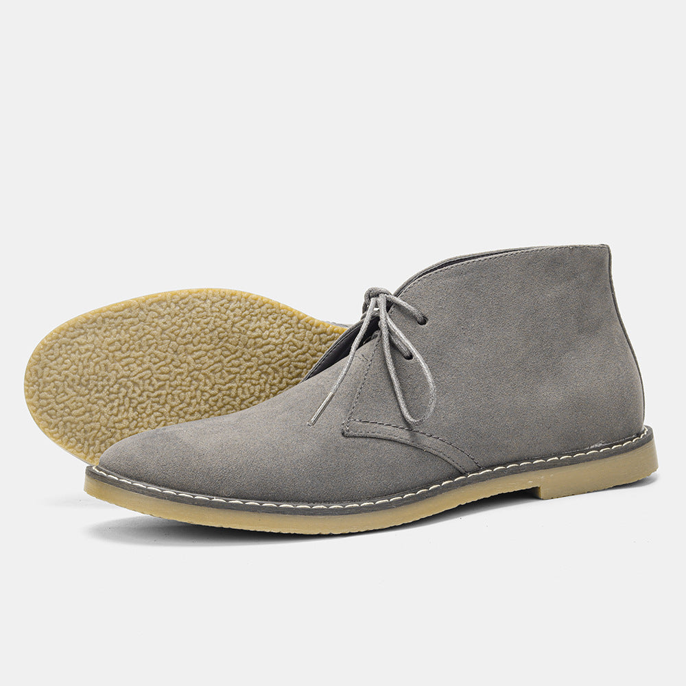 Men's Leather Boots – Classic, Stylish, Durable, and Comfortable Casual Footwear for Everyday Wear