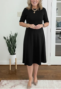 Evelyn Quinn | Retro A-Line Summer Dress